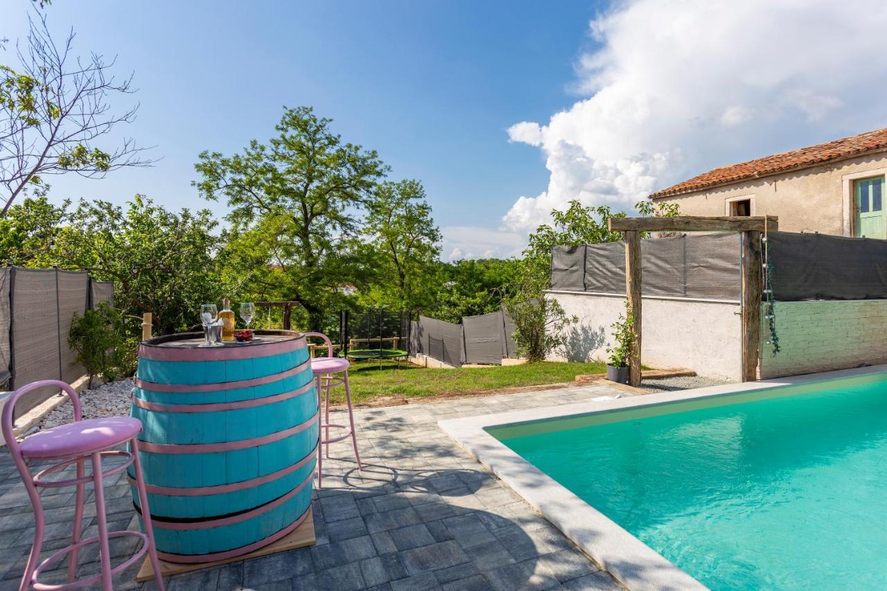 Žminj House With Pool Poli Stare Nuoni 빌라 외부 사진