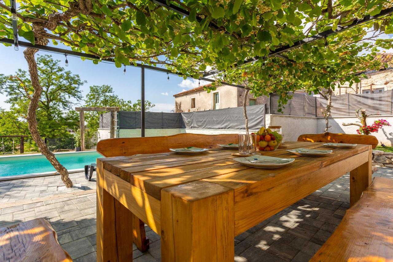 Žminj House With Pool Poli Stare Nuoni 빌라 외부 사진