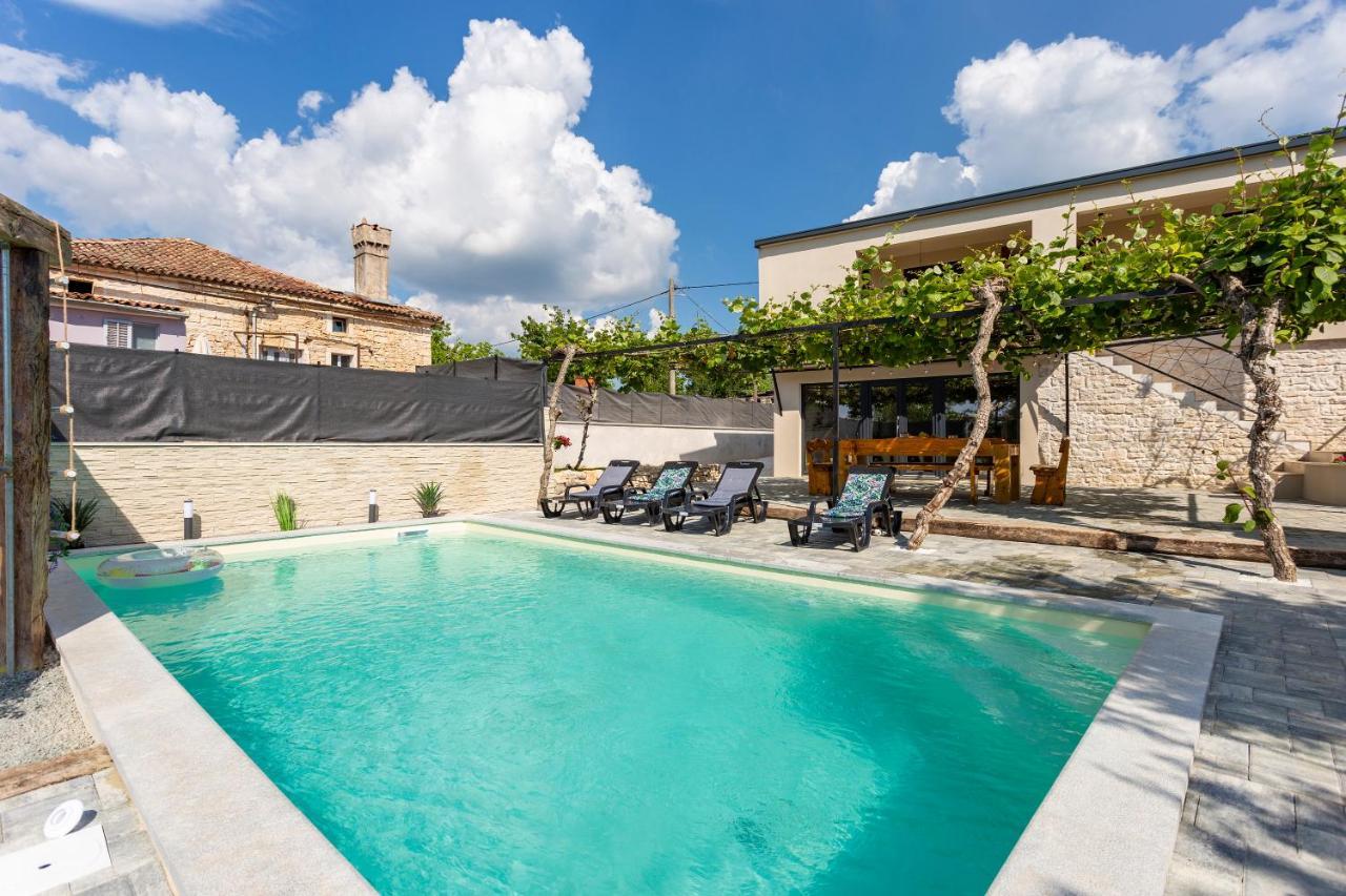 Žminj House With Pool Poli Stare Nuoni 빌라 외부 사진
